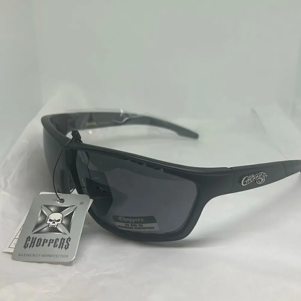 Choppers CP6768 Biker Sunglasses – UV400 Protection | Wrap Oval Design